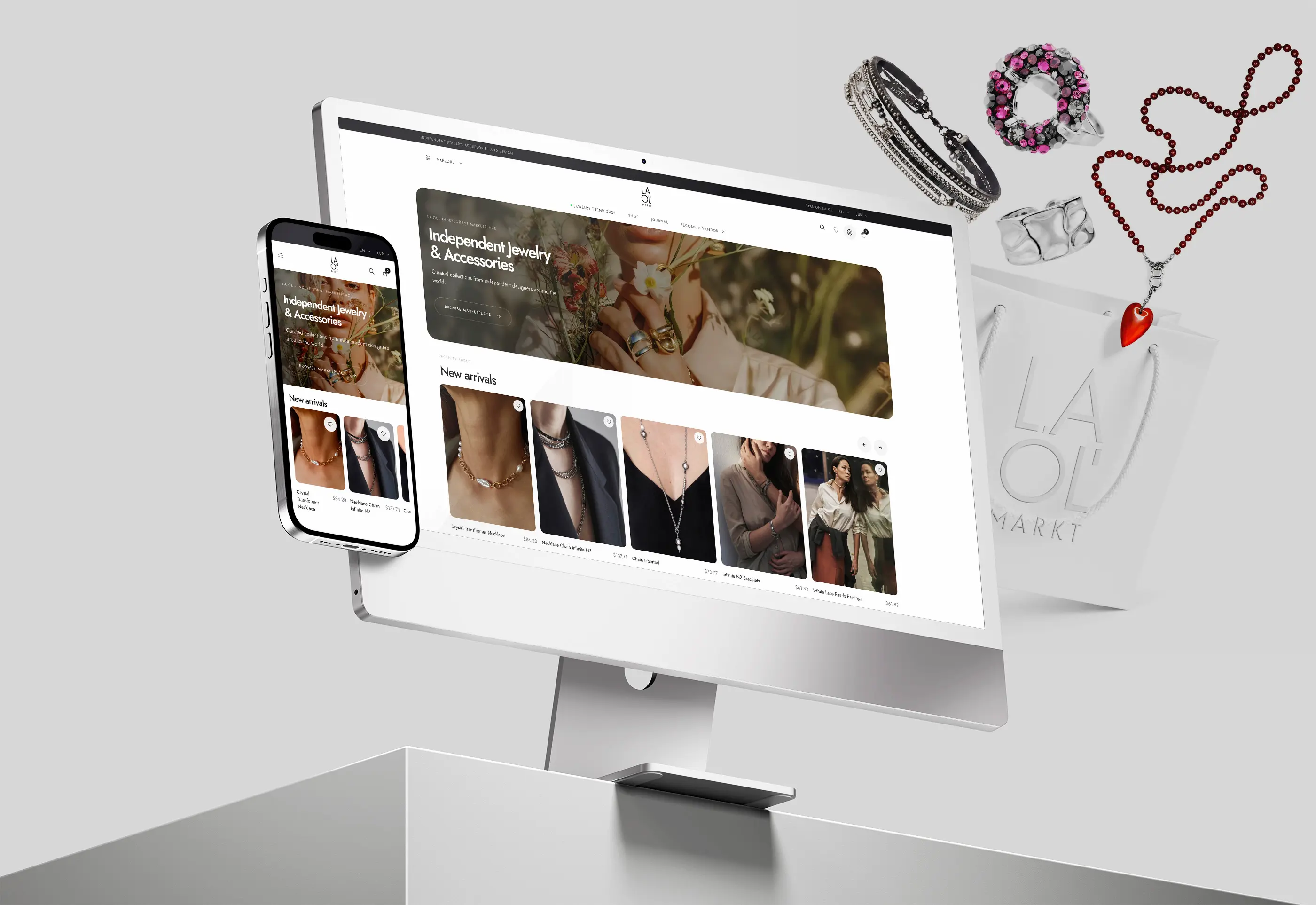 Redesign of German Marketplace Website