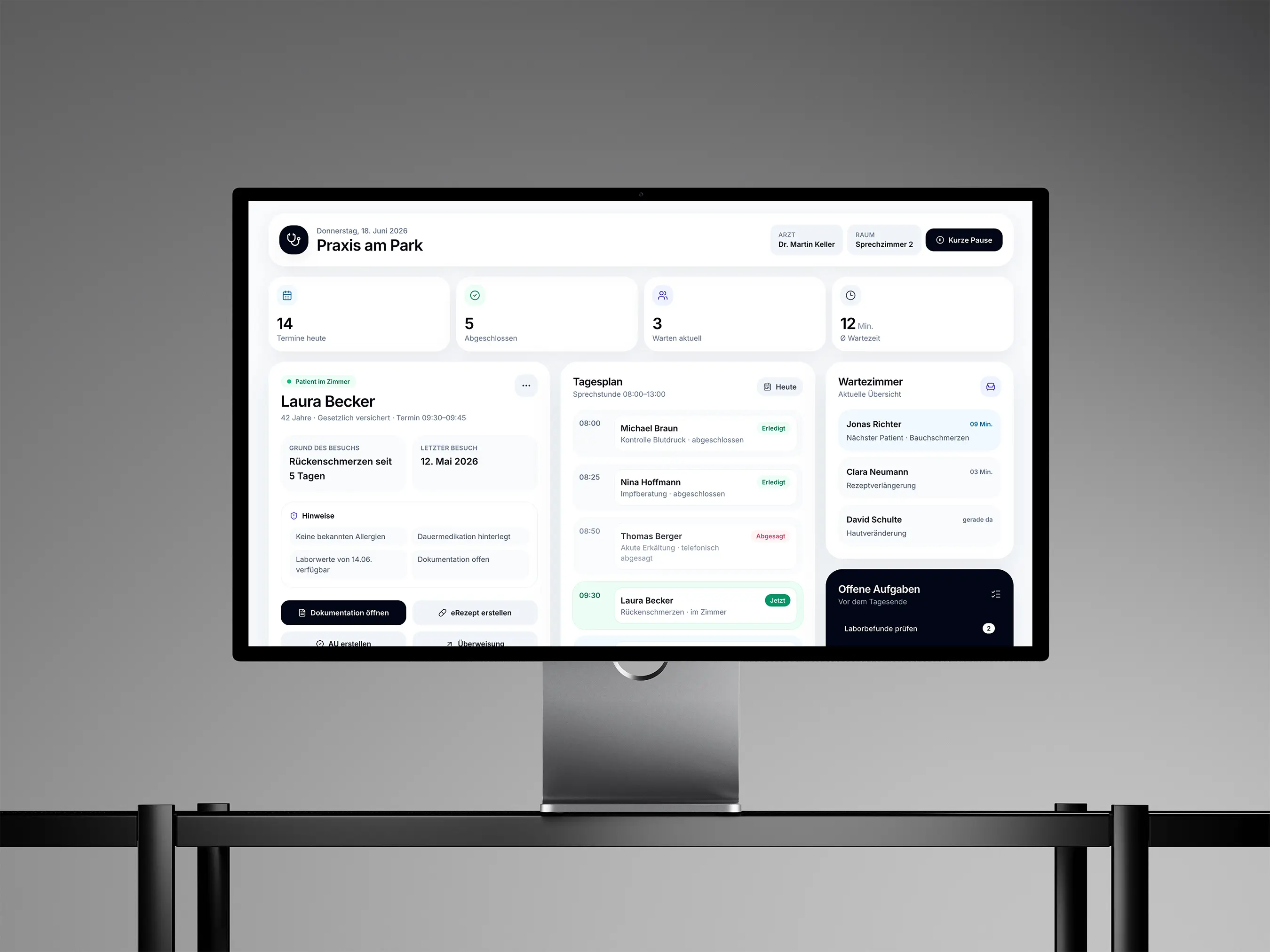 Web App for a Modern Medical Practice