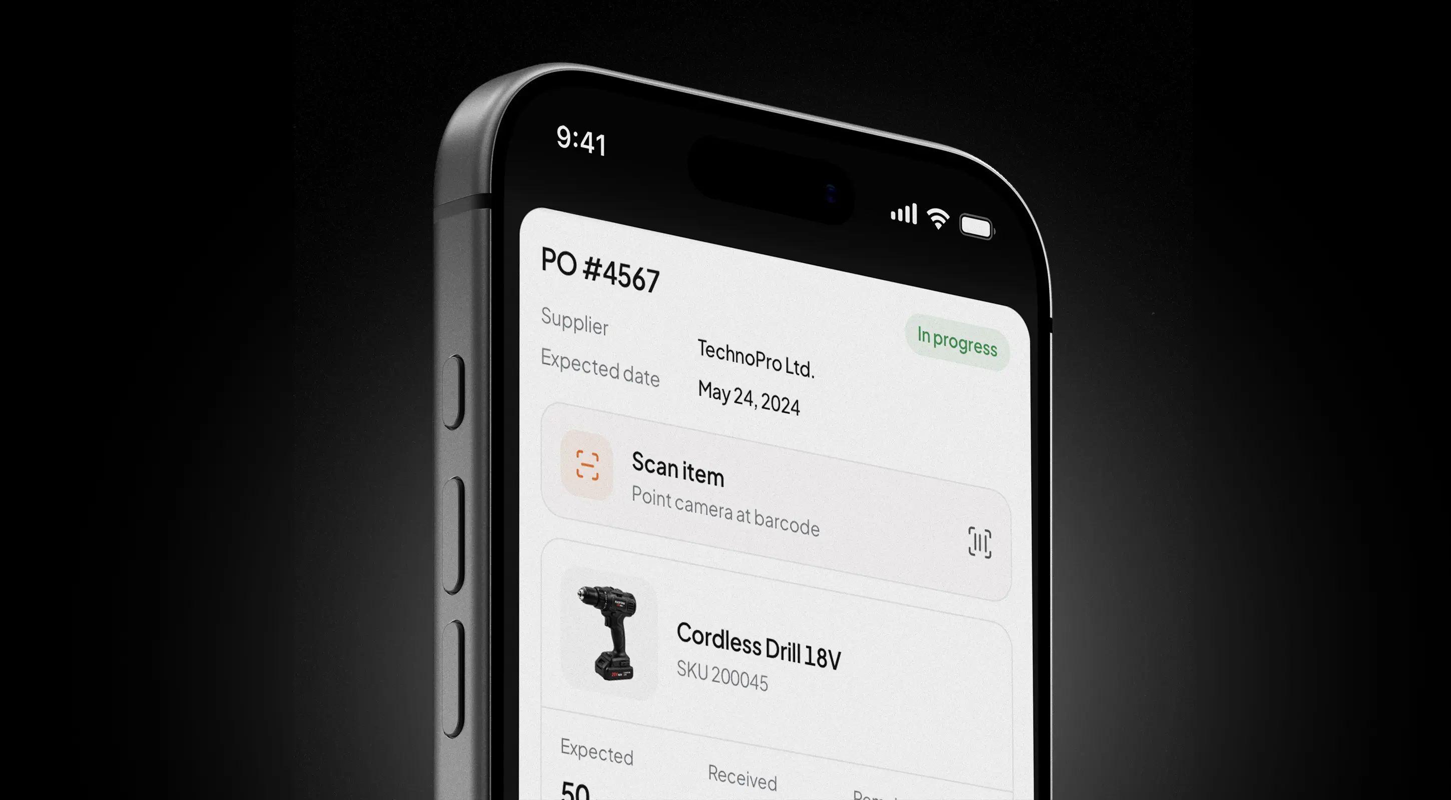 Warehouse Operations App