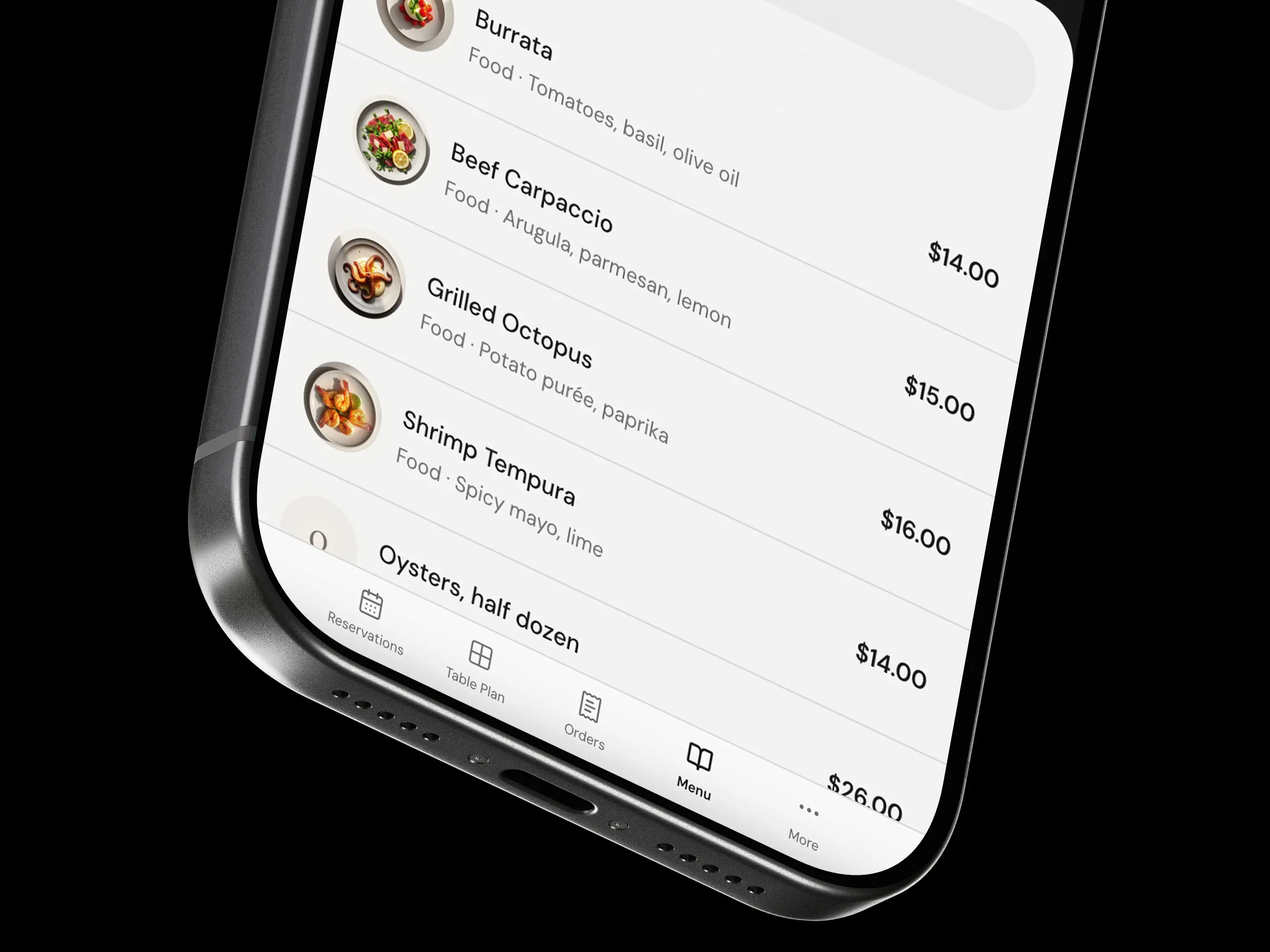 Development of a Restaurant Management Web App